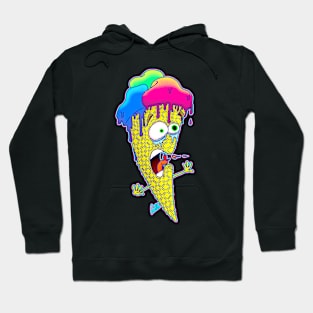 I Scream no text Hoodie